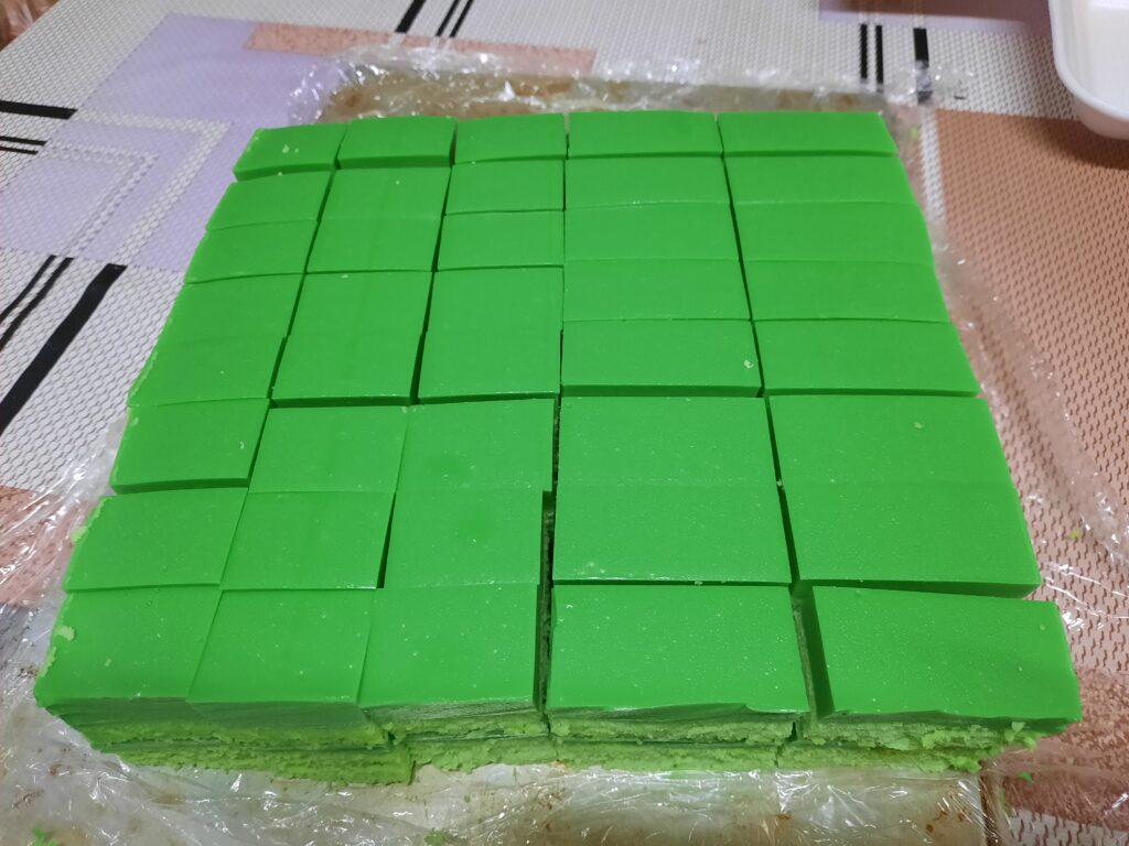 pandan layer cake